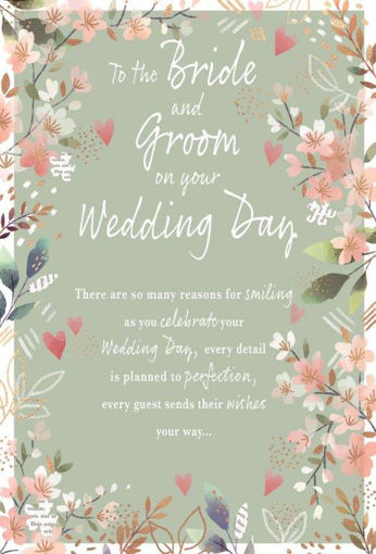 Picture of TO THE BRIDE & GROOM ON YOUR WEDDING DAY